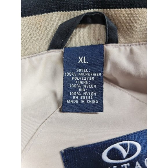 Vantage‎ Convertible Golf Jacket Vest Mens XL Pullover Windbreaker Verizon - Picture 7 of 8